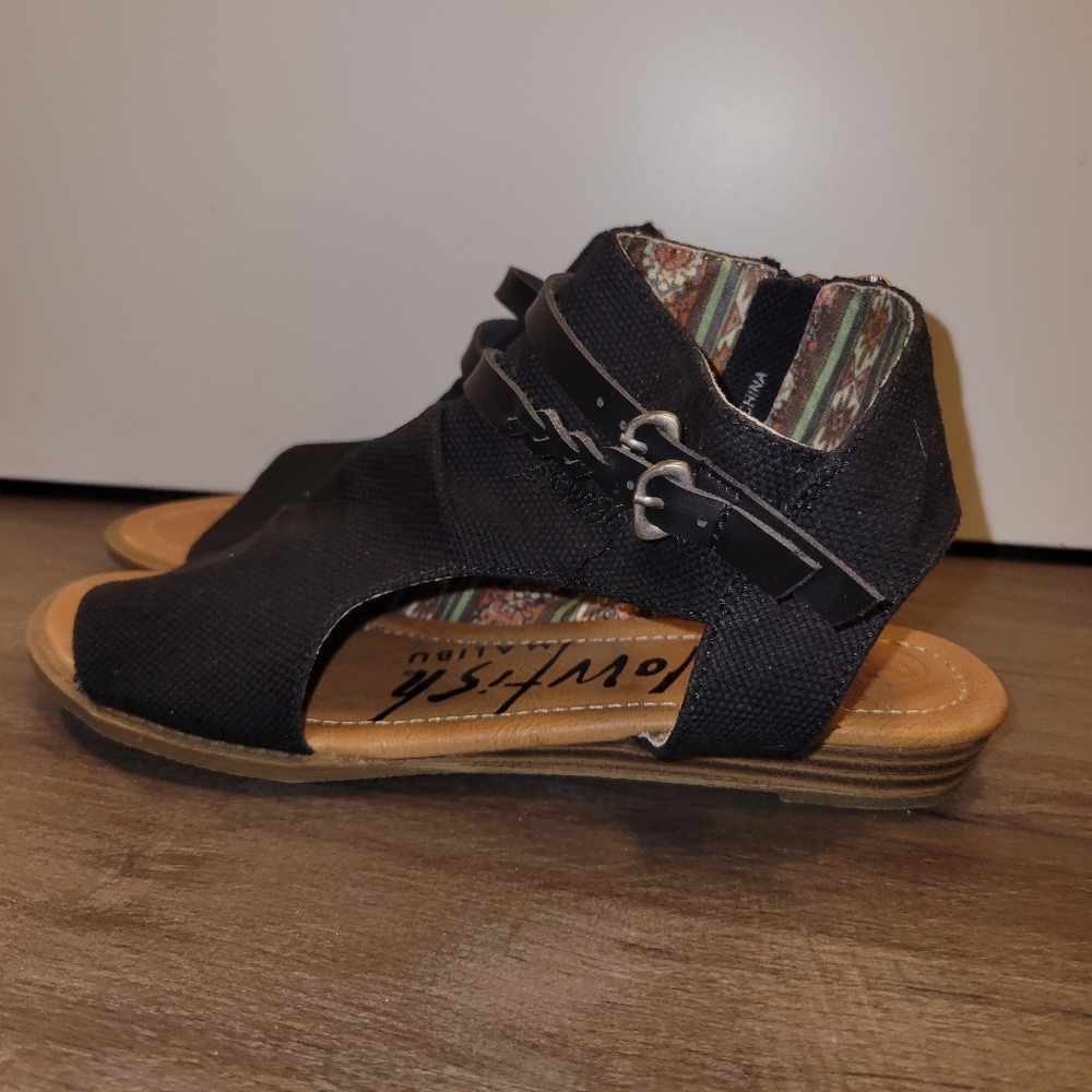 Blowfish Black Sandals for Stylish Comfort